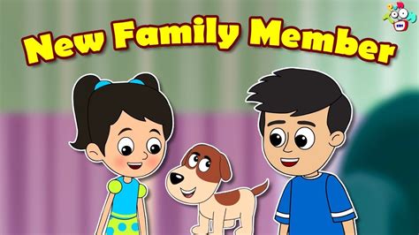 New Family Member | New Pet dog | Animated Stories | English Cartoon | Moral Stories | PunToon ...