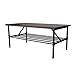 Amazon.com: Rustic Industrial Coffee Table Wood and Metal Modern Clean ...