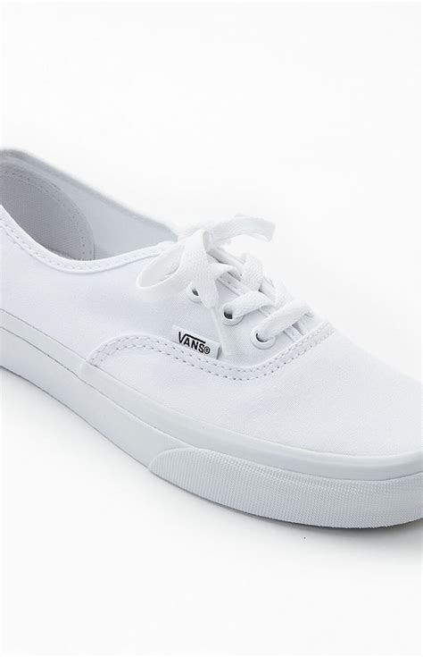 Vans Authentic White Shoes | PacSun