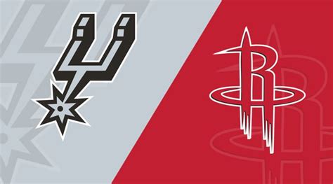 San Antonio Spurs at Houston Rockets 3/22/19: Starting Lineups, Matchup ...