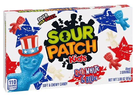 Sour Patch Kids Red White & Blue | Curious Candy