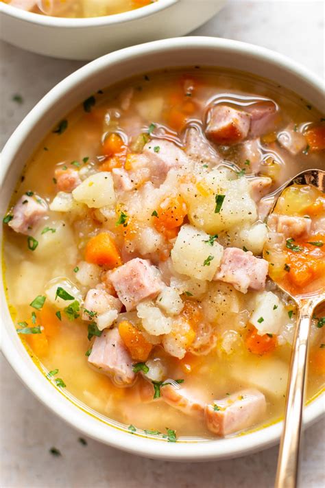 Ham and Potato Soup (Dairy-Free) • Salt & Lavender