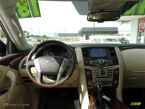 2018 Infiniti QX80 Standard QX80 Model Wheat Dashboard Photo #126494300 ...