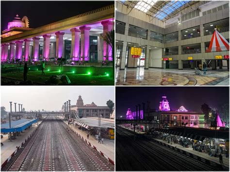 This is Ayodhya Dham, the revamped Indian Railways station, with ...