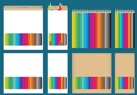 Color Pencil Boxes - Download Free Vector Art, Stock Graphics & Images