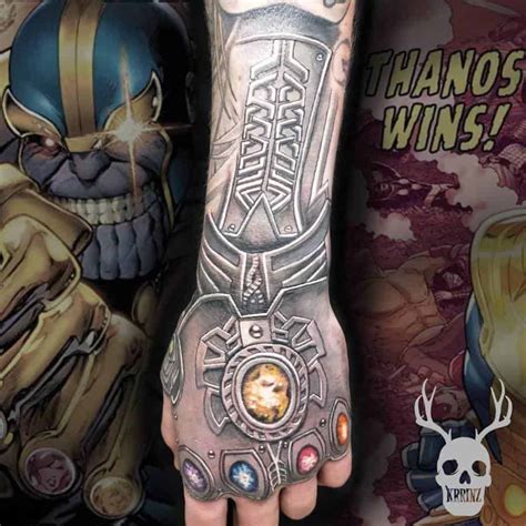 Top 91 Best Thanos Tattoo Ideas - [2020 Inspiration Guide]