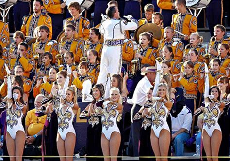 LSU Tiger Golden Girls and Band Cheerleader Girl, Hot Cheerleaders ...