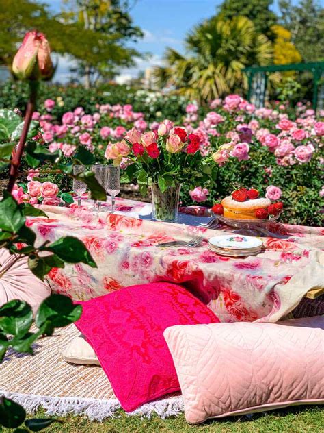 Rose Garden picnic package | Lady Brisbane: Brisbane Picnics and News