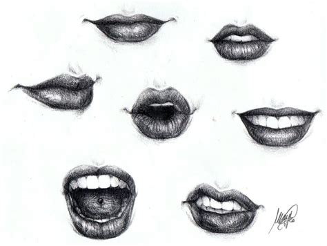 Pin by Adrian NuÃ±ez Hernandez on Dibujo | Lips drawing, Deviantart drawings, Drawings