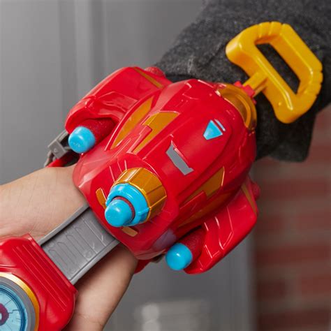 Nerf Power Moves Marvel Avengers Iron Man Repulsor Blast Dart-Launching Toy E7376 - Best Buy