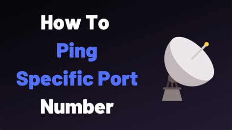 How To Ping Specific Port Number – devconnected