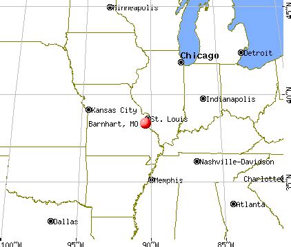 Barnhart, Missouri (MO 63012, 63057) profile: population, maps, real ...