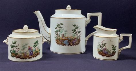 Richard Ginori Porcelain Tea Set