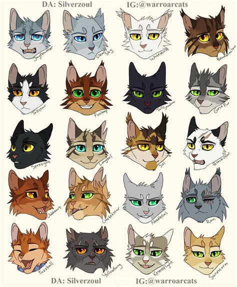 My top 20 favorite Warriors by Silverzoul | Warrior cats comics, Warrior cats fan art, Warrior ...