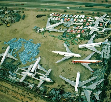 Airline Boneyards Pictures - Aircraft Boneyard Photos - Aviation Graveyard Images