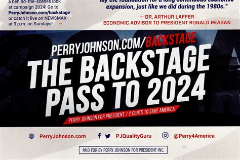 Perry Johnson - 2024 Republican Presidential Candidate