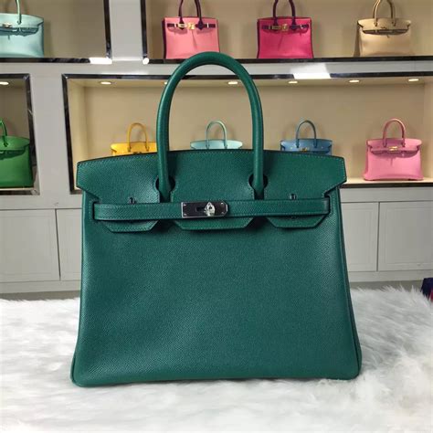 Hermes Birkin 30CM Multi-color Original Epsom Leather Ladies Tote Bag - HoooBags.com