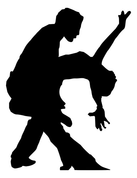 Salsa Dance Silhouette at GetDrawings | Free download