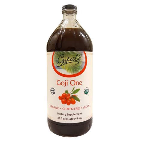 Goji One - 100% Pure Certified Organic Superfruit Juice - TheLifeTree.com