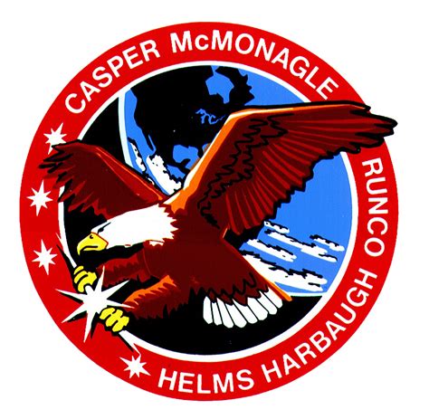 Mission Logo STS-54 - en 2023 | Cosmos, Nasa, Emblemas