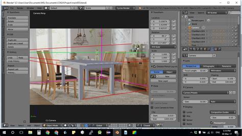 How to match camera perspective after modelling? - Blender Stack Exchange