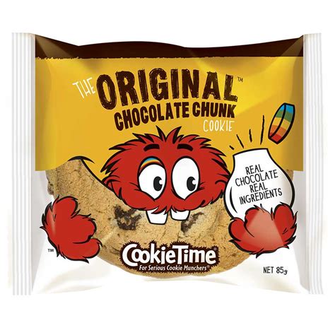 Cookie Time Cookie Original Chocolate Chunk 85g – Kiwi Corner Dairy