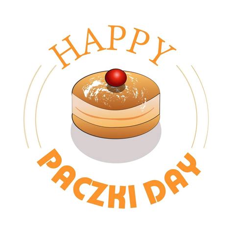 National Paczki Day 5231197 Vector Art at Vecteezy