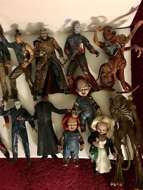 Mcfarlane, Neca Horror Action Figures 16 Figure Lot Jason, Chucky, Freddy + More | #1845222594