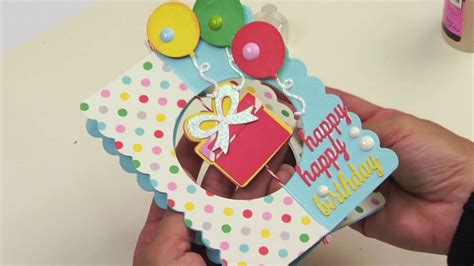 How to Make a 3-D Birthday X-Card - Sizzix - YouTube