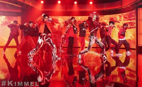 SEVENTEEN Delivered A Scintillating "HOT" Performance On Jimmy Kimmel Live!