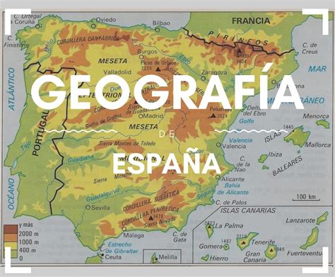 La Geografía de españa: las grandes unidades del relieve peninsular - Canaica