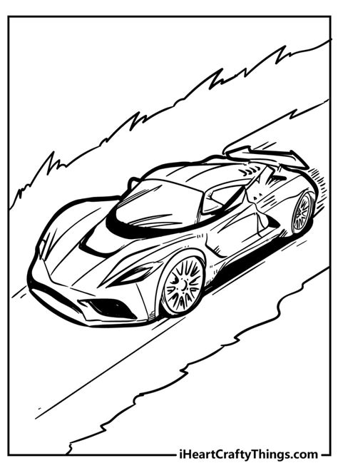 Cool Car Coloring Pages - 100% Original And Free (2021)