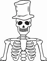 FREE Printable Halloween Skeleton Coloring Page For Kids 1 – SupplyMe sketch template
