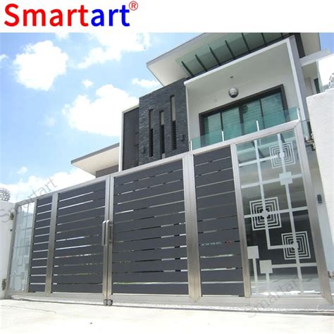 House Main Iron Gate Designs / Steel Gate Design Home / Sliding Gate Design / Automatic Iron ...