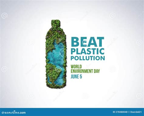 Plastic Pollution. Harm To Animals. Vector Illustration | CartoonDealer.com #281321008