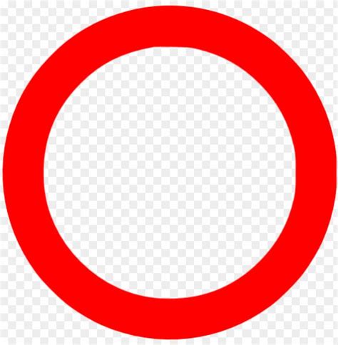 Free Red Circle With Transparent Background, Download Free Red - Clip ...