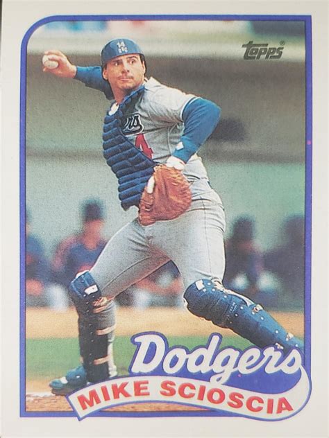 Mike Scioscia #755 Prices | 1989 Topps | Baseball Cards