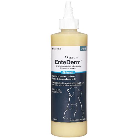 EnteDerm Ointment (Generic for Animax) 240ml | On Sale | EntirelyPets Rx