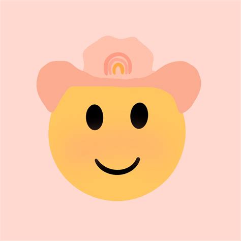 boho cowgirl emoji | Preppy wallpaper, Cute patterns wallpaper ...