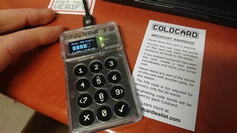 Coldcard: Anonymous source leaks information about MK3's Bitcoin hardware wallet chip