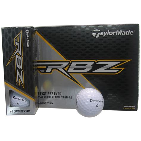 TaylorMade RBZ 60 Compression Golf Balls, 1 Dozen (12) - GolfEtail.com