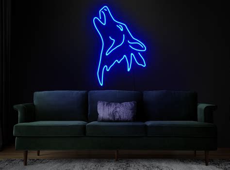 Wolf Neon Sign – Fancelite