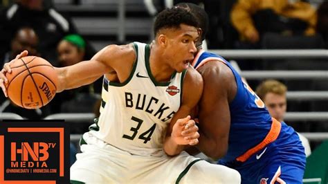 Milwaukee Bucks vs New York Knicks Full Game Highlights | 10.22.2018 ...