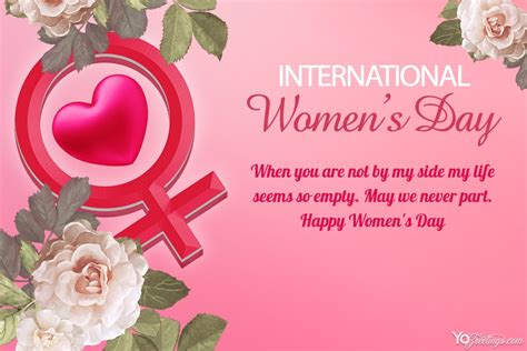 Generate Lovely Women's Day Wishes Greeting Cards