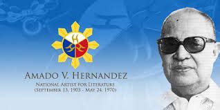 Kulturang Pinoy: Biography of : Amado V. Hernandez