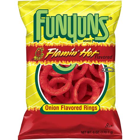 Buy Funyuns Flamin' Hot Onion Flavored Rings, 6 oz Online at desertcartUAE