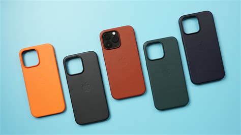 iPhone 14 Pro Max Official Apple Leather Case Review - ALL COLORS + GIVEAWAY! - YouTube