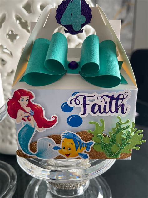 Ariel Party Box Ariel Treat Ariel Birthday Favors the - Etsy