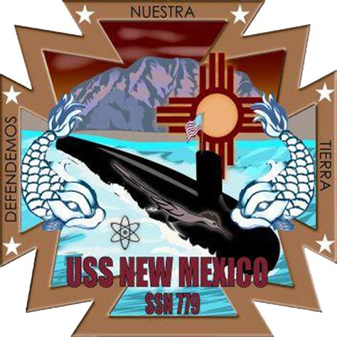 USS New Mexico (SSN-779), a Virginia-class submarine, is the second ...