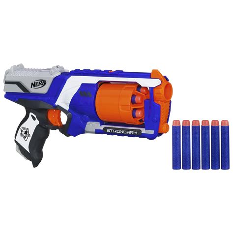 Nerf Nerf N-Strike Elite Strongarm Blaster (Double Your Darts) - Toys & Games - Outdoor Toys ...